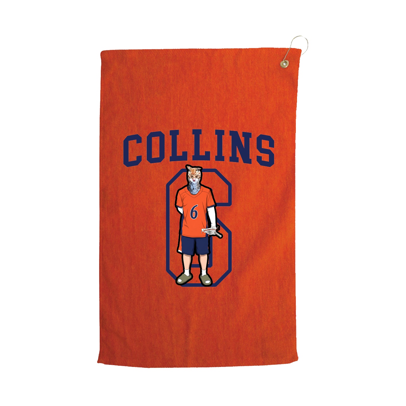 Golf Towel — Shirsey in Orange