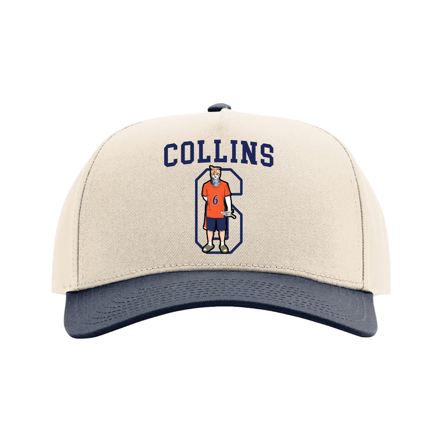 Full Fabric Five-Panel Champ Cap