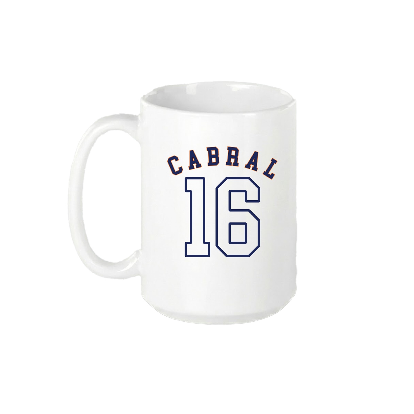 15oz Coffee Mug — Shirsey Arch in White