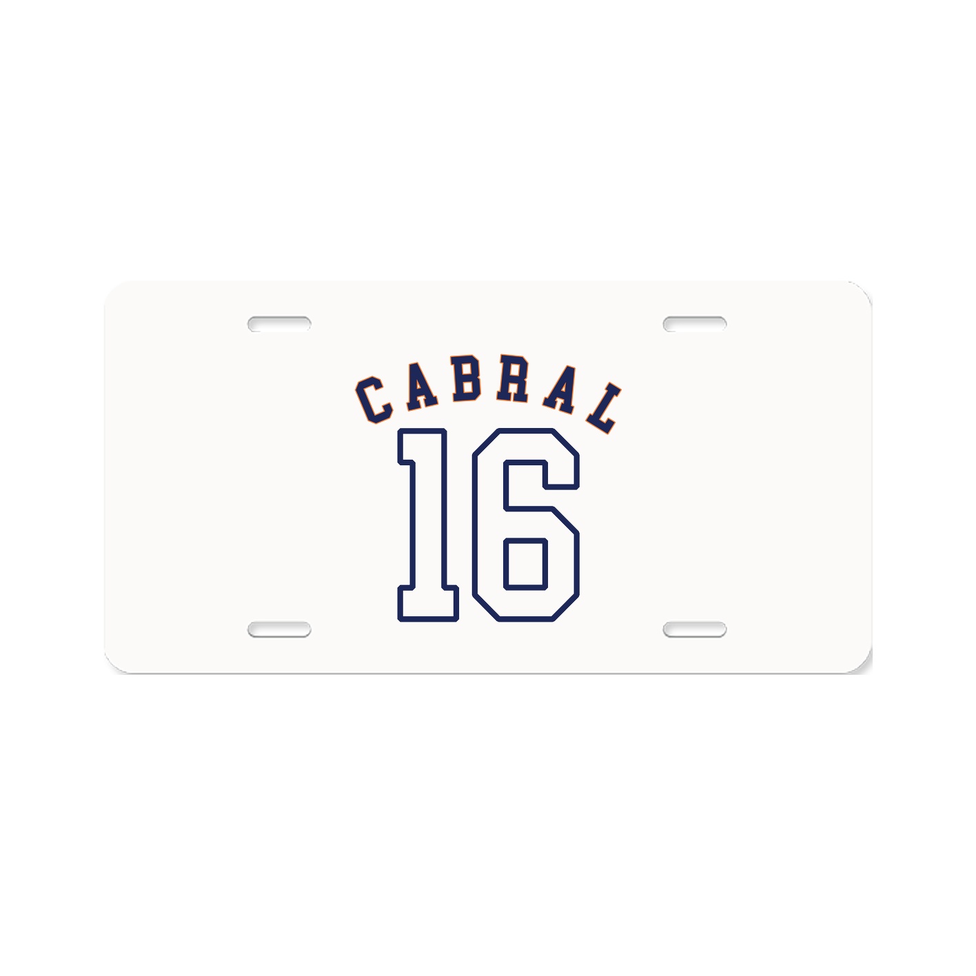 License Plate — Shirsey Arch in Classic