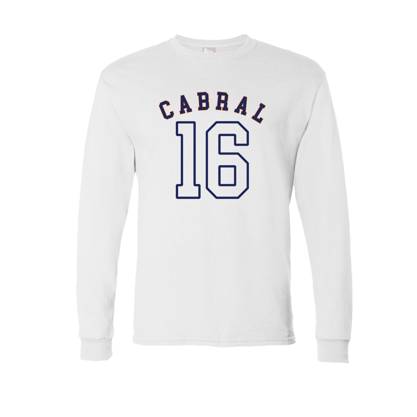 Long Sleeve Tee — Shirsey Arch in White