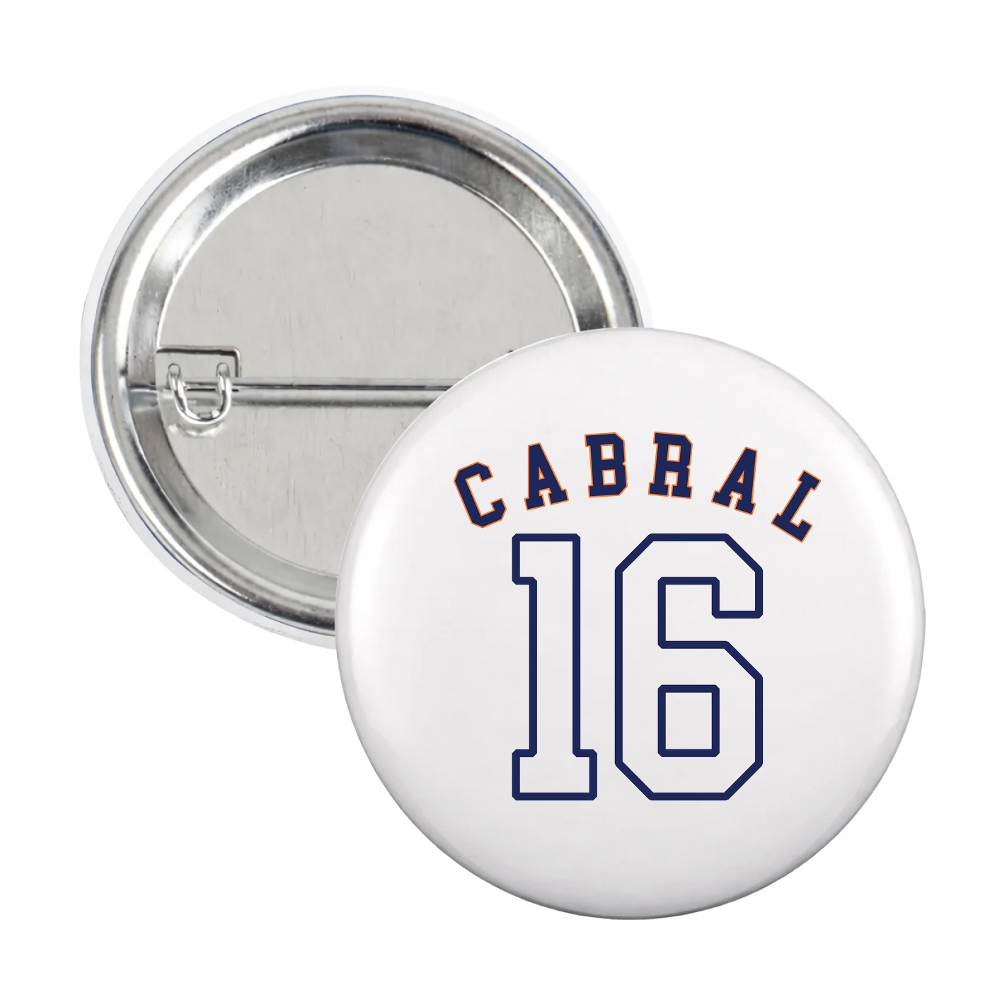 Game Day Button — Shirsey Arch in White