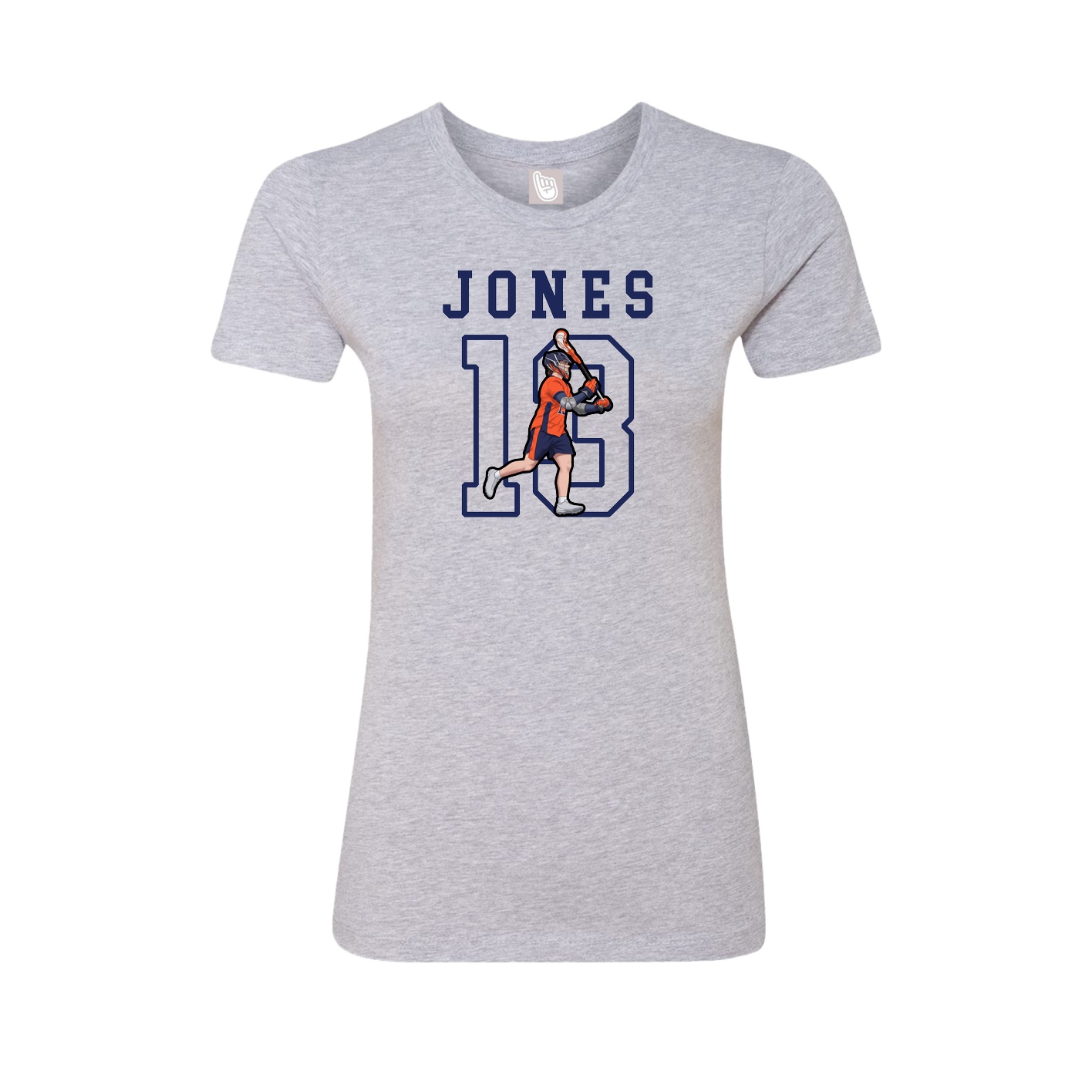 Fitted Women's Tee — Shirsey in Grey