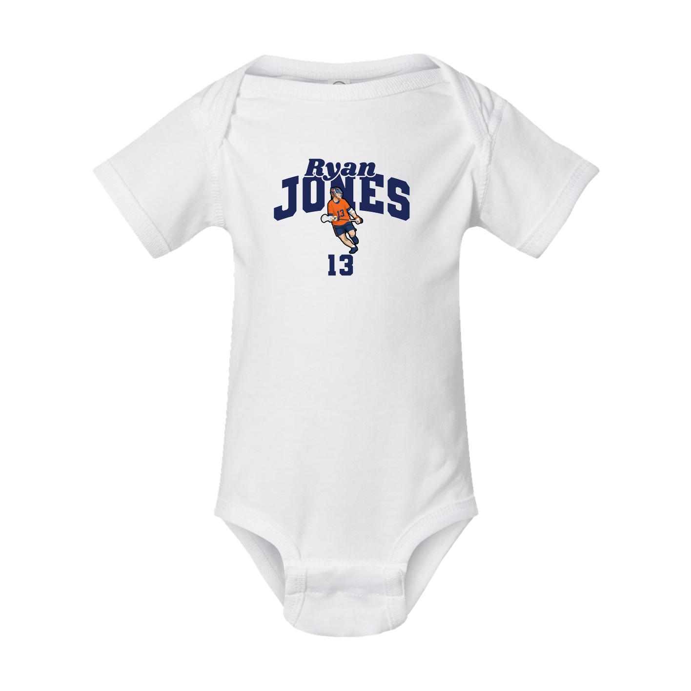 Baby Onesie — Signature Arch in White