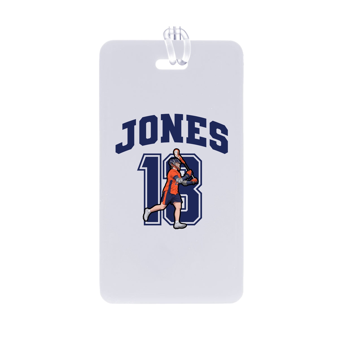 Bag Tag — Number in Classic