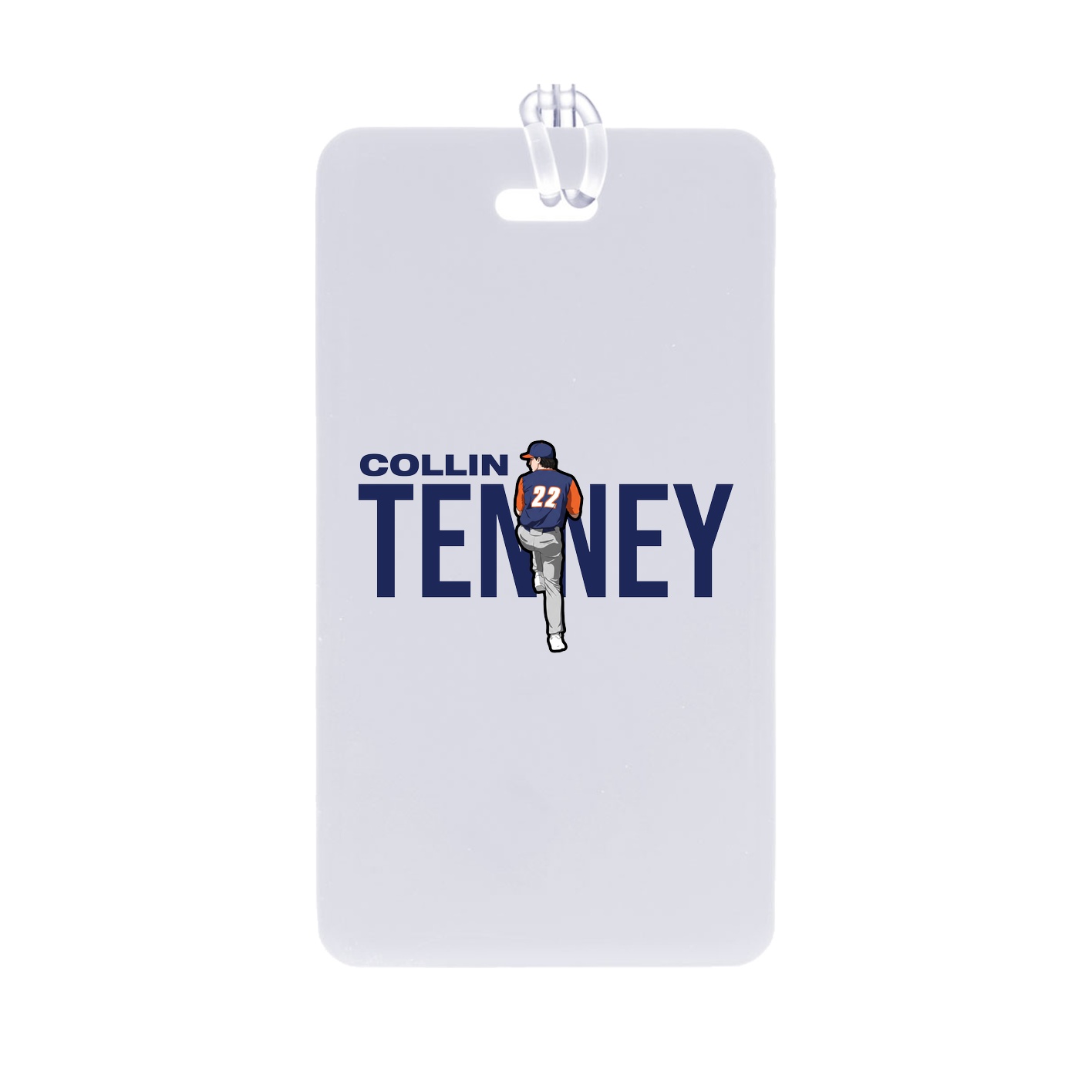 Bag Tag — Player Name in Classic