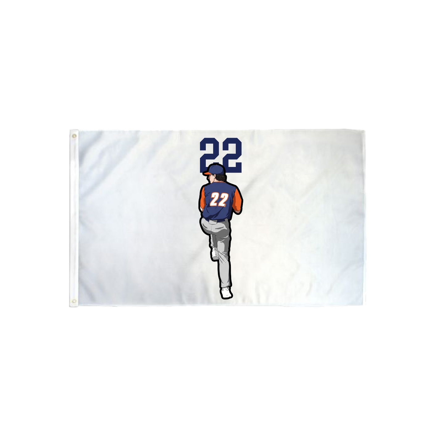 3x5 Flag — Number Top in Classic