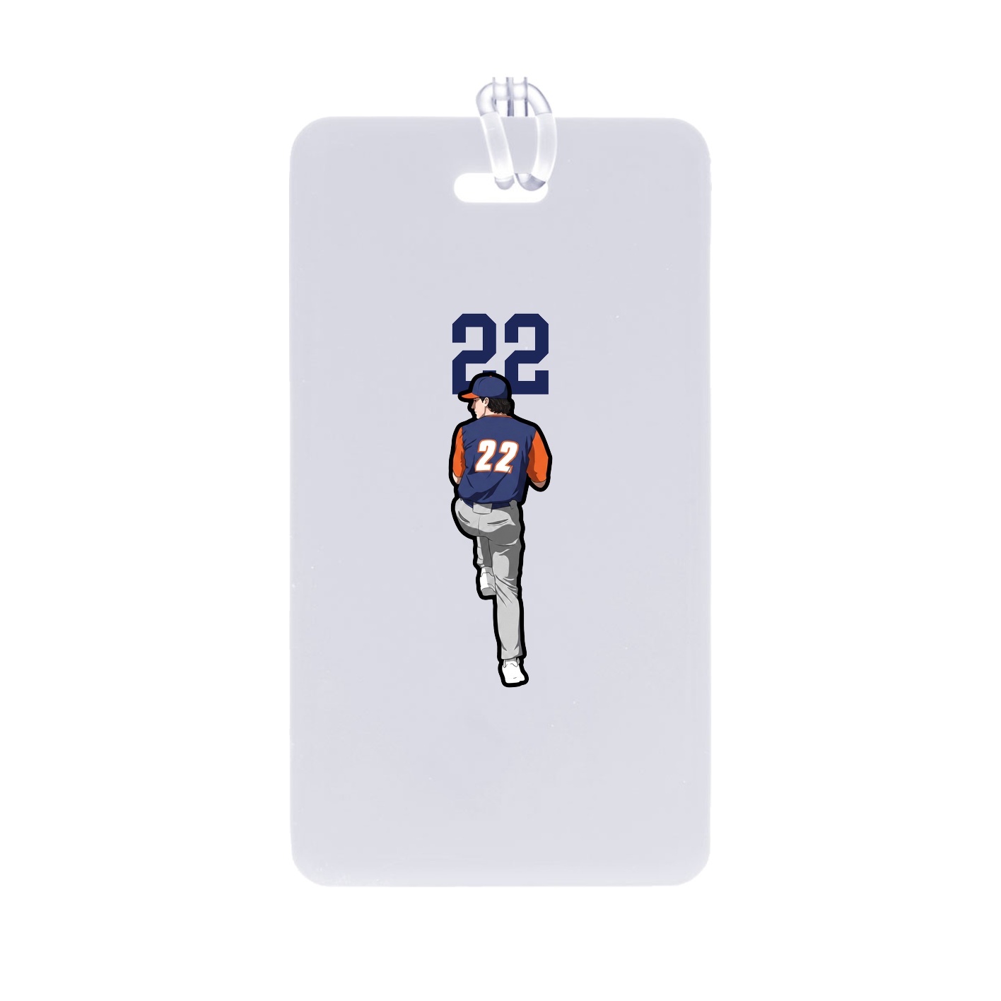 Bag Tag — Number Top in Classic