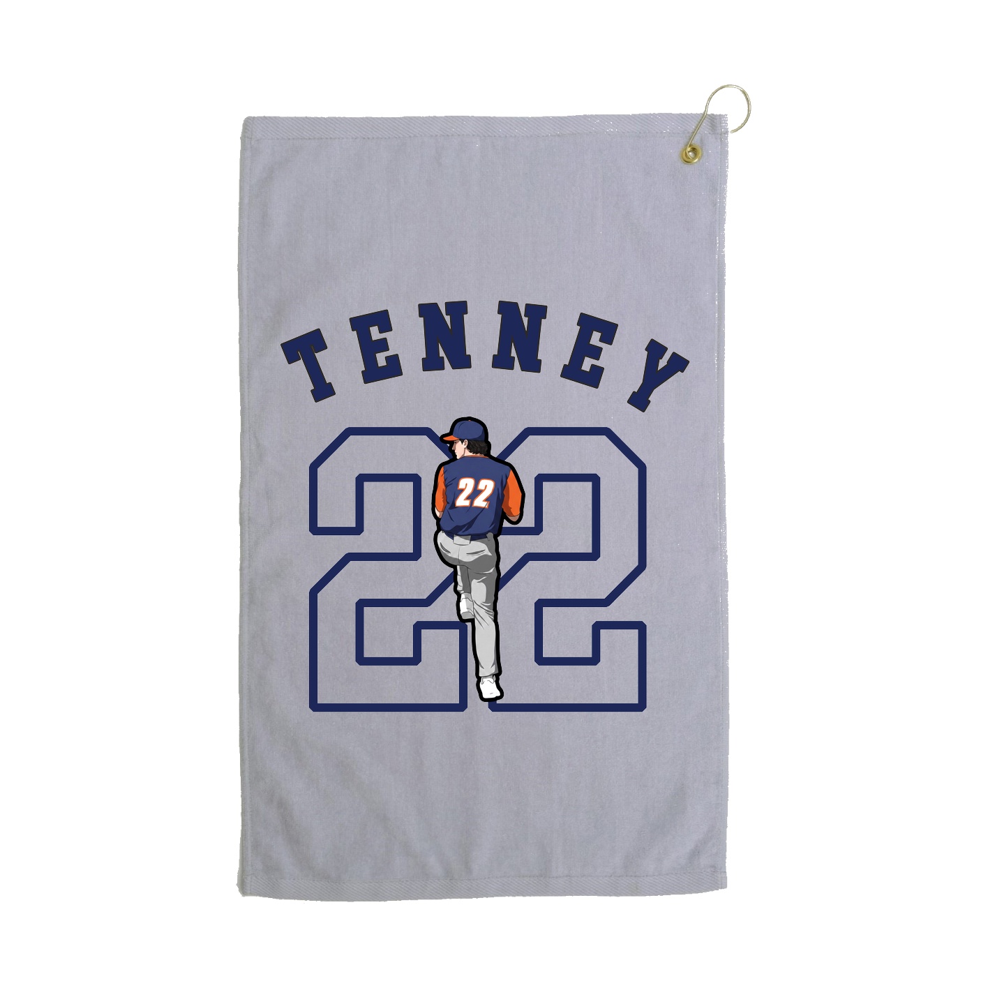 Golf Towel — Shirsey Arch in Grey