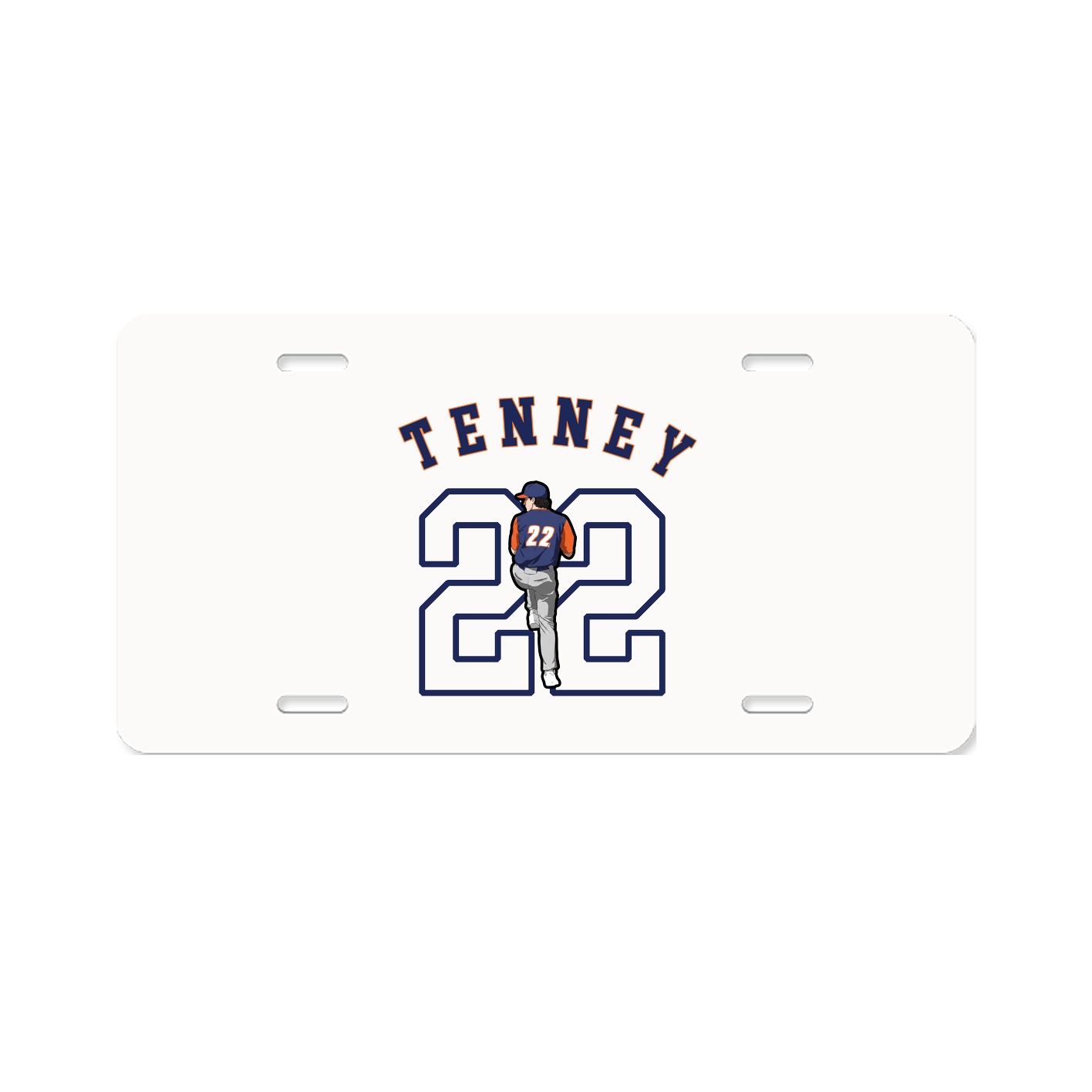 License Plate — Shirsey Arch in Classic