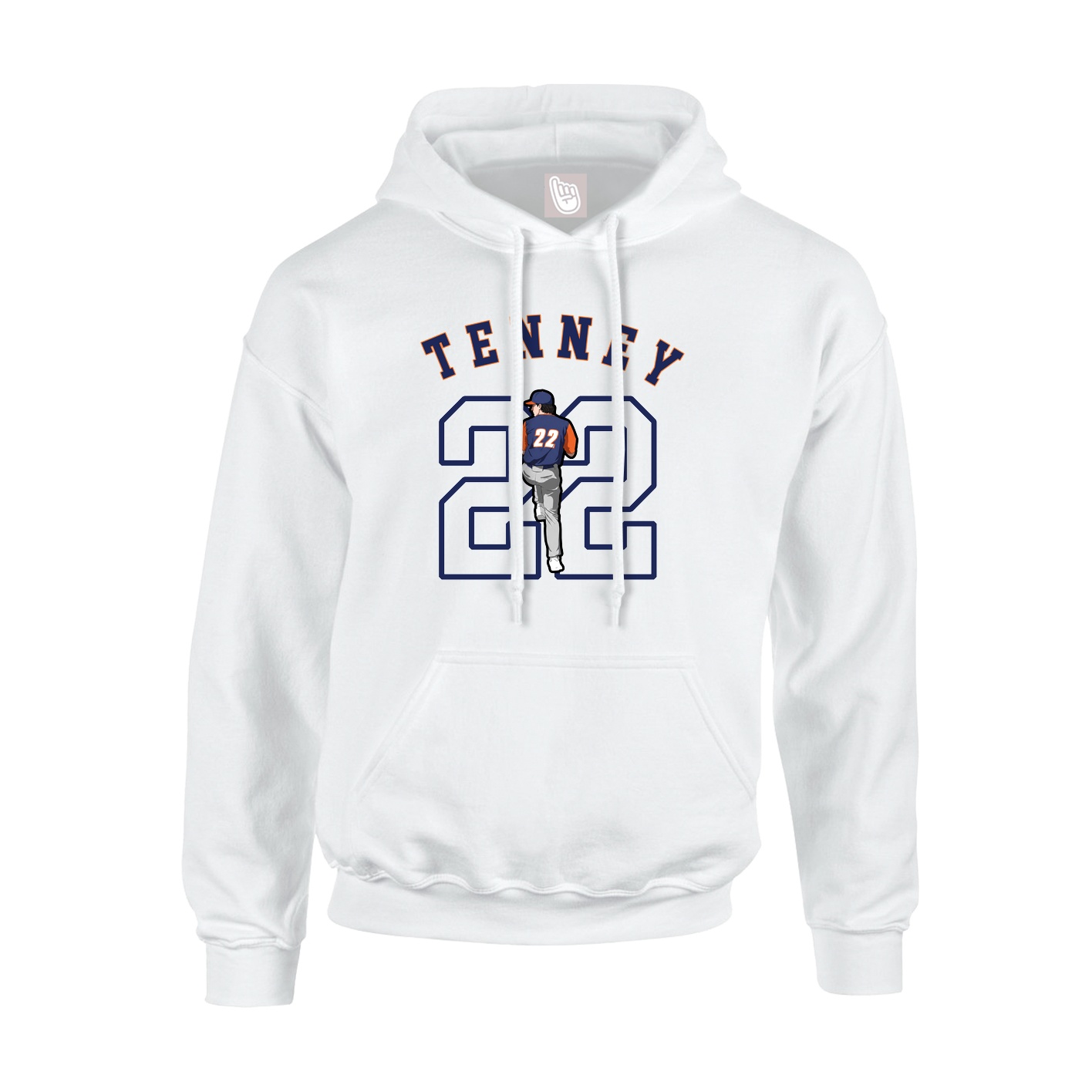 Youth Hoodie — Shirsey Arch in White