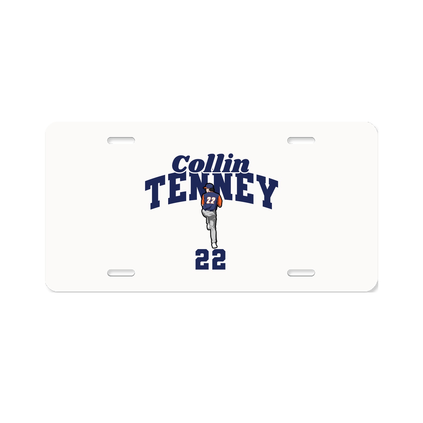 License Plate — Signature Arch in Classic