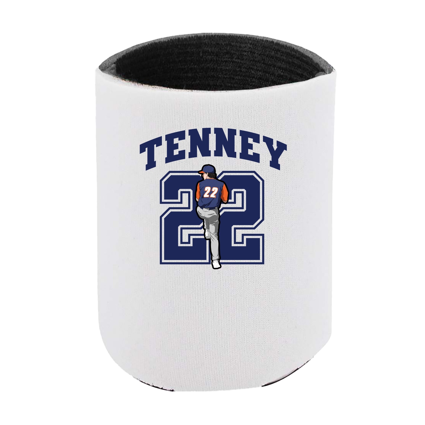 Can Holder — Number in White