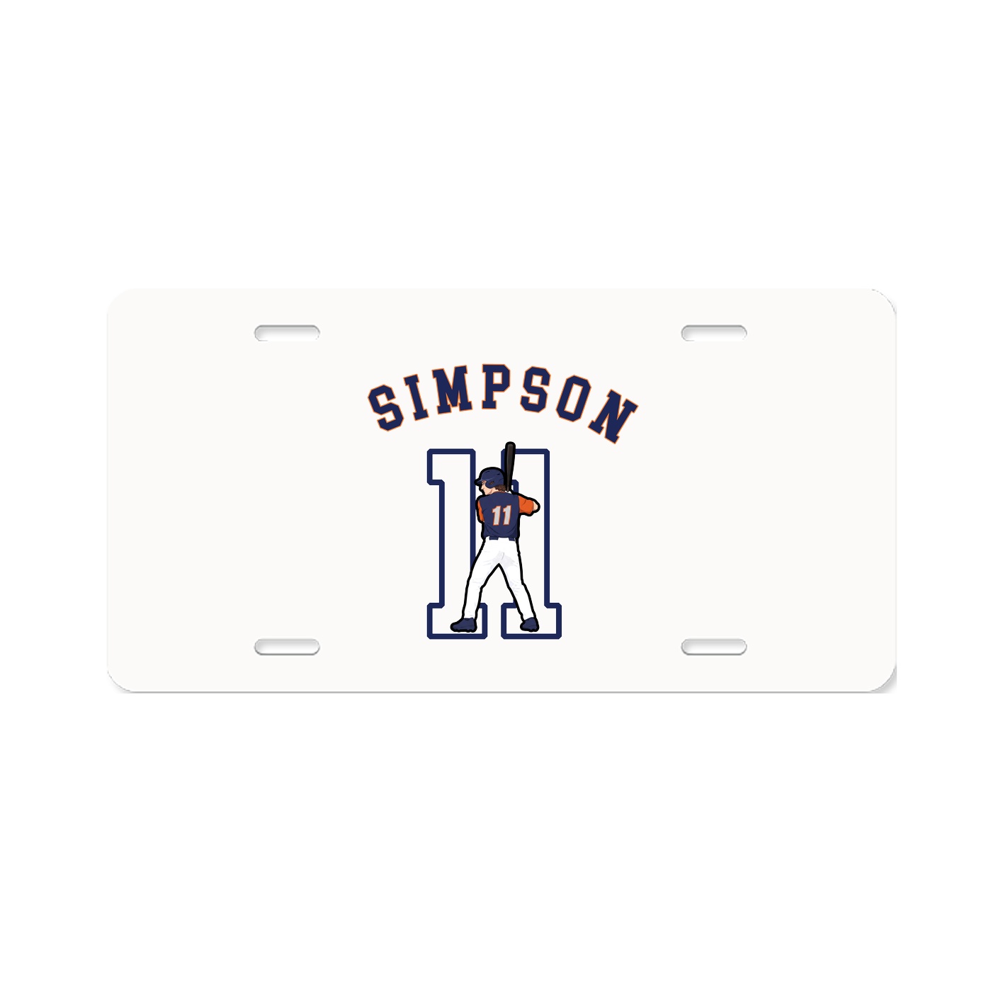 License Plate — Shirsey Arch in Classic