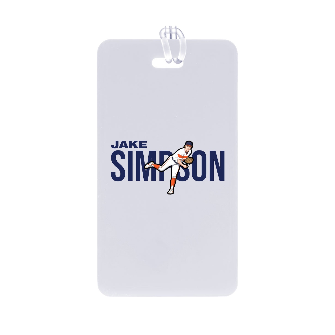 Bag Tag — Player Name in Classic