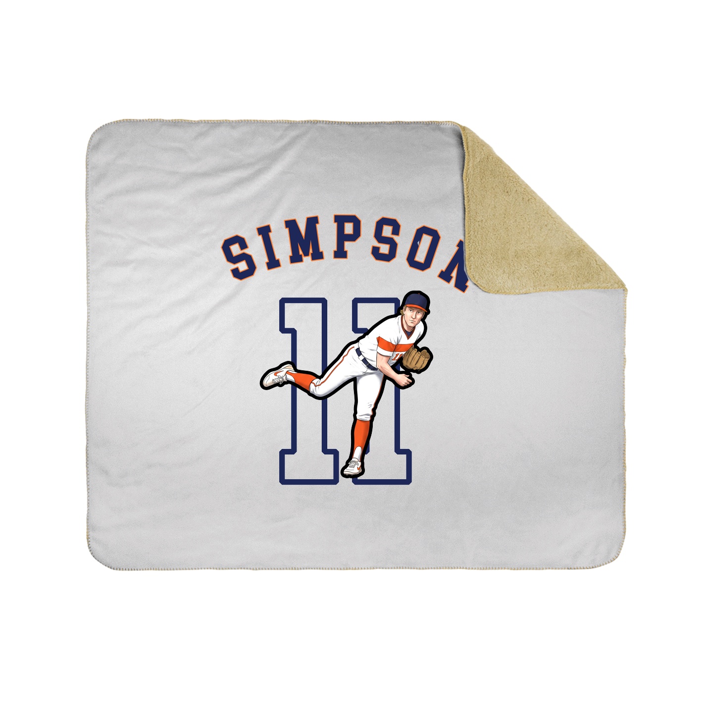 Throw Blanket — Shirsey Arch in White