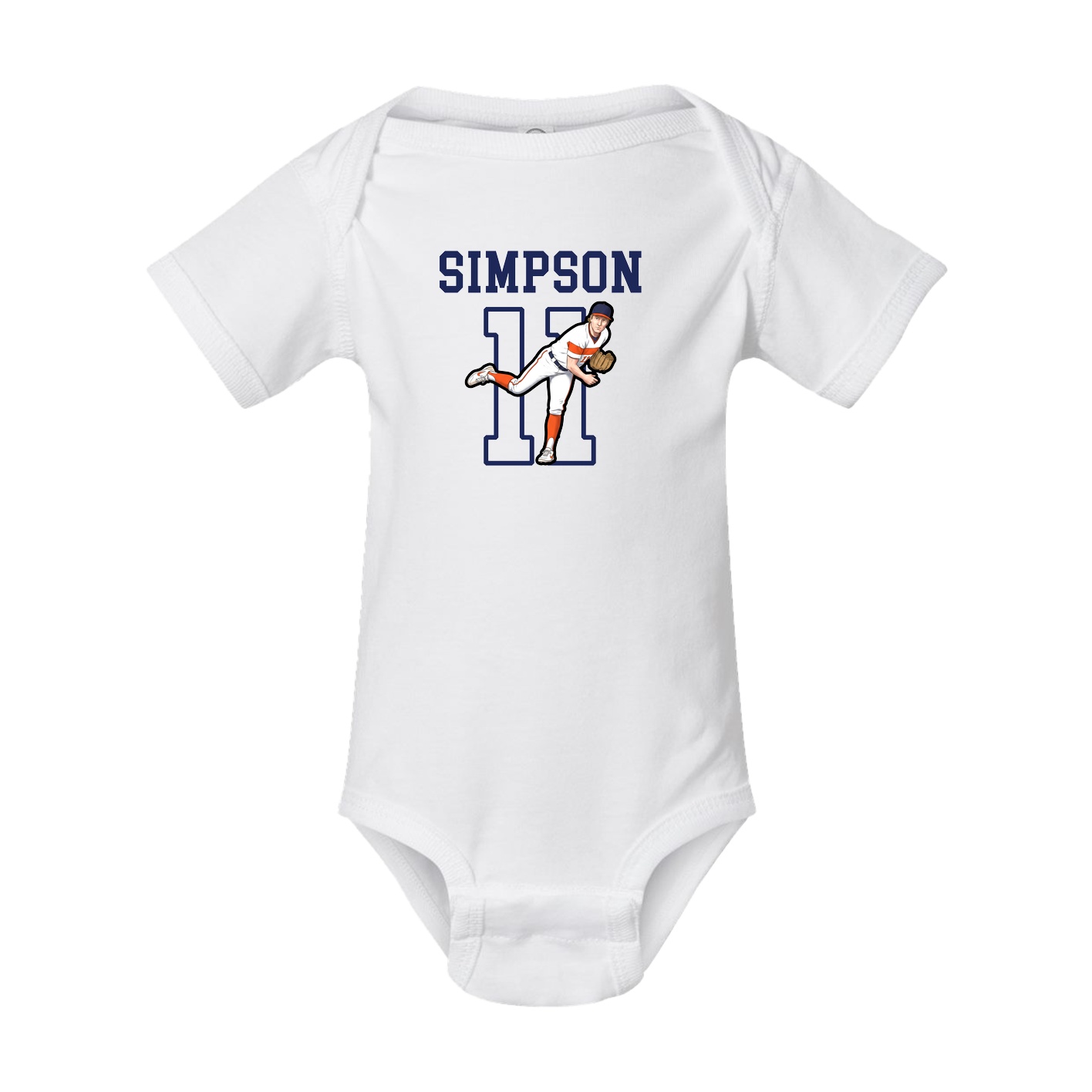 Baby Onesie — Shirsey in White