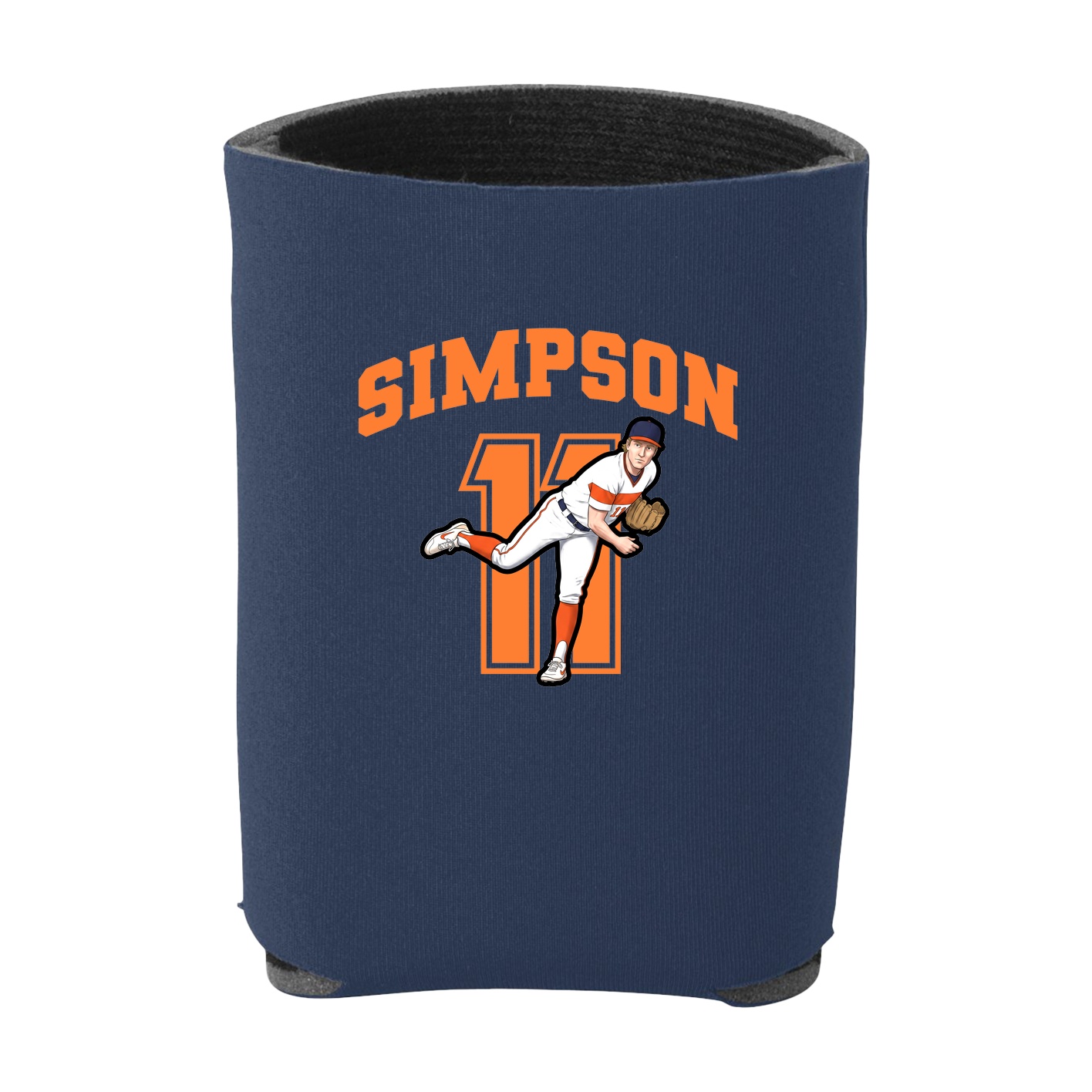 Can Holder — Number in Navy