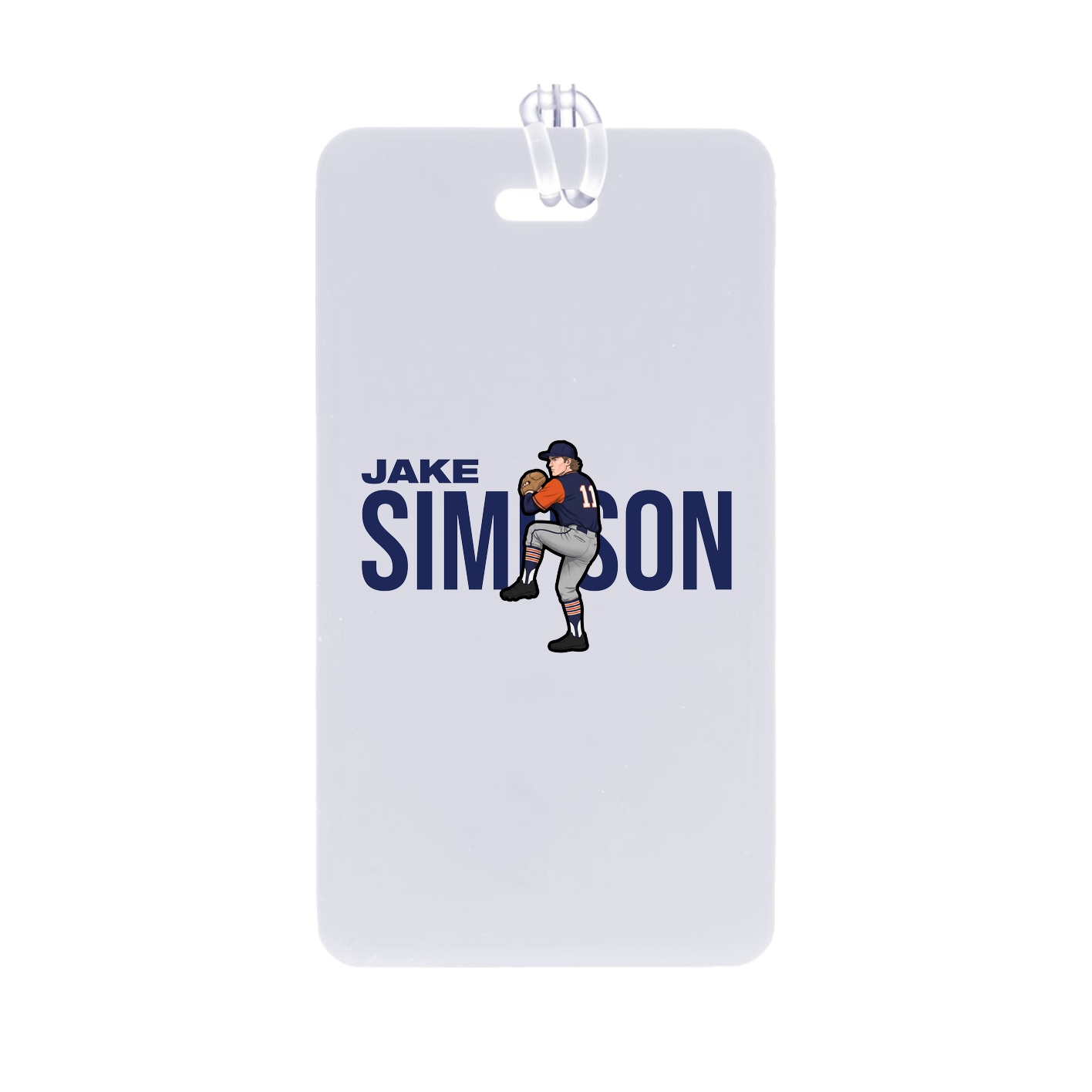 Bag Tag — Player Name in Classic