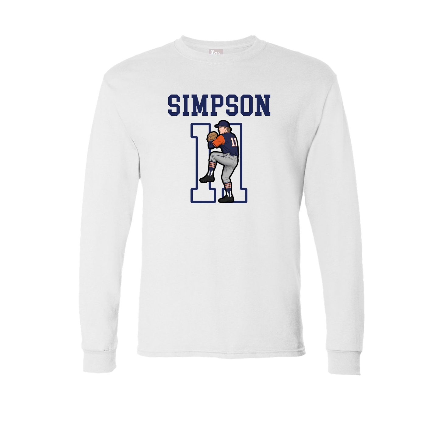 Long Sleeve Tee — Shirsey in White
