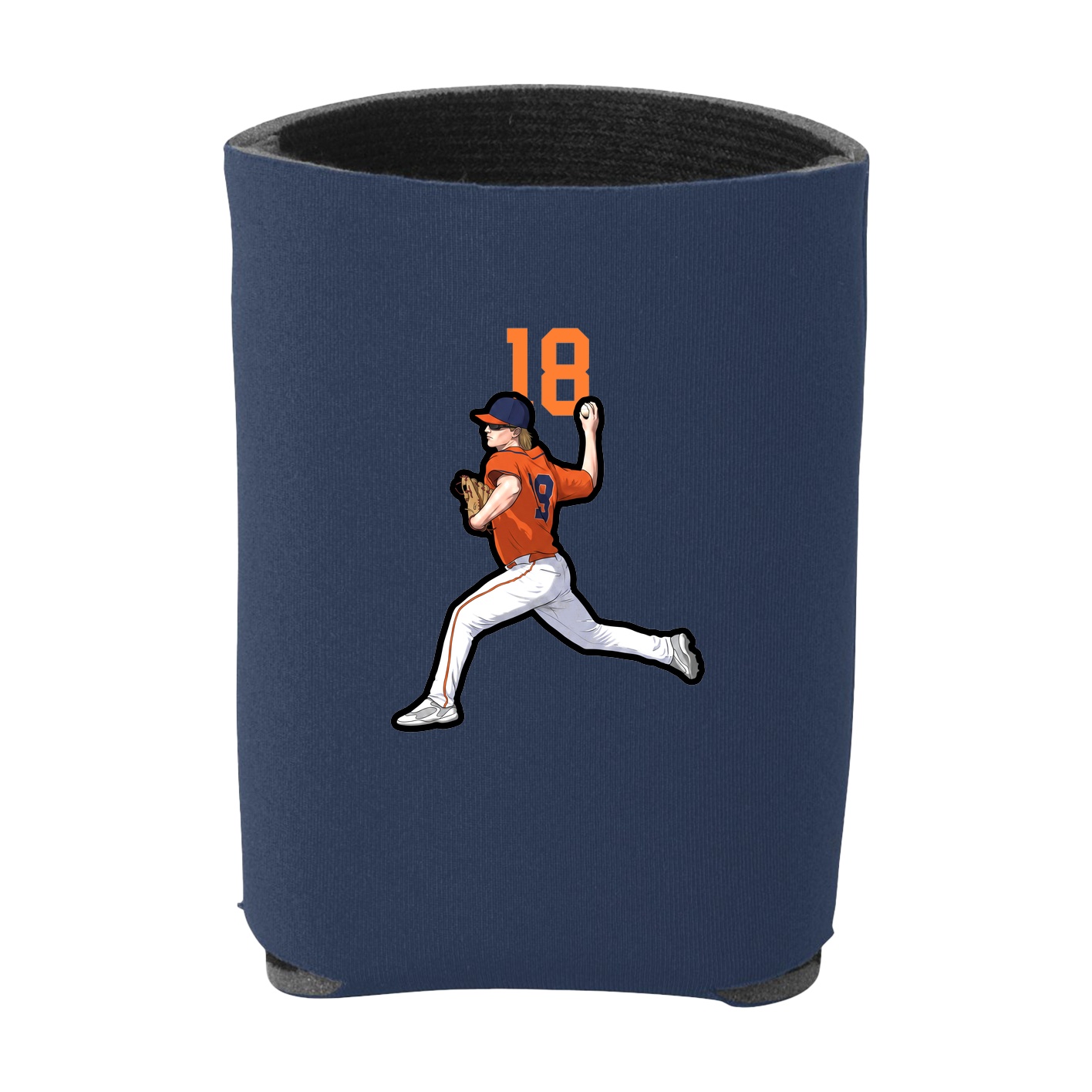 Can Holder — Number Top in Navy
