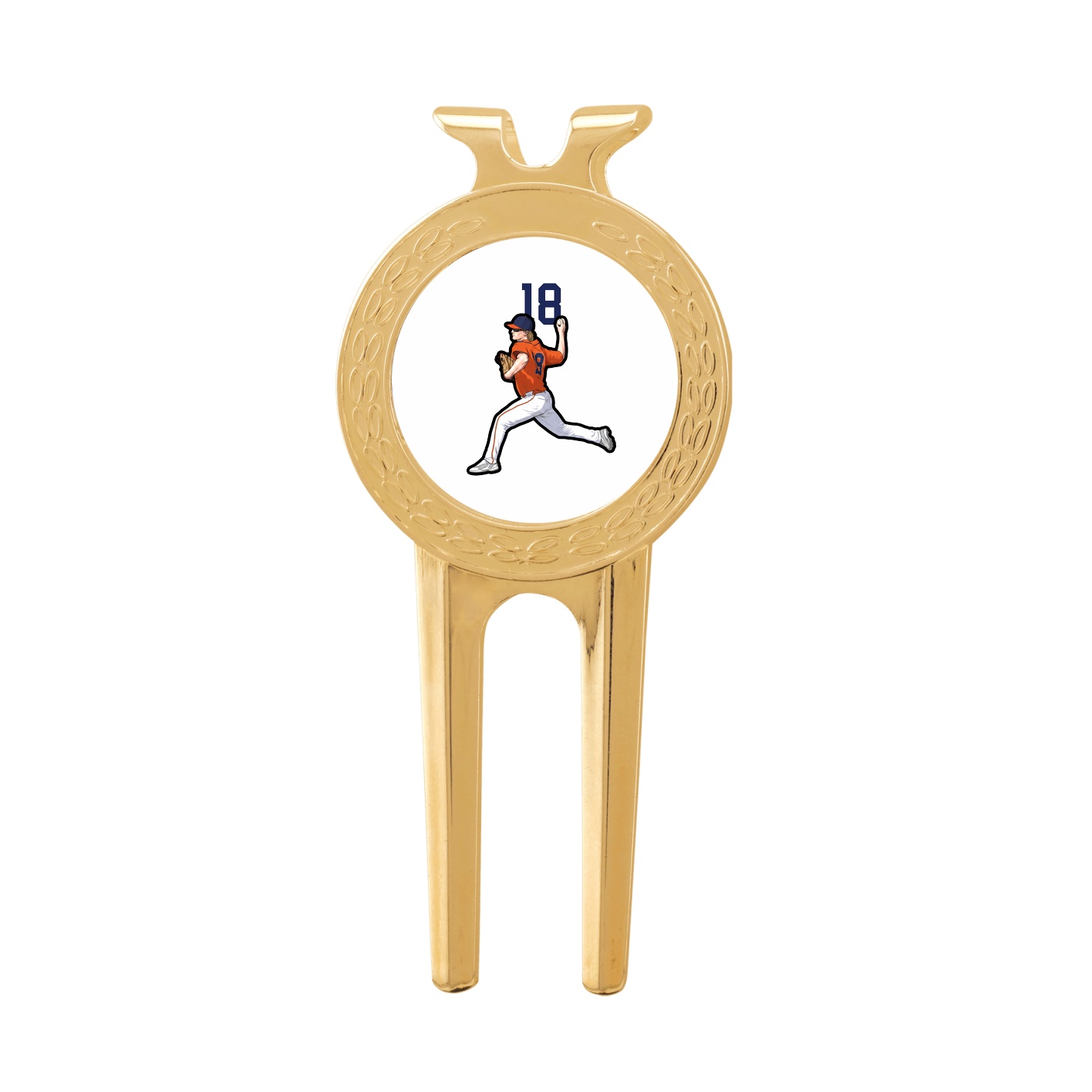 Divot Tool with Ball Marker — Number Top in Classic