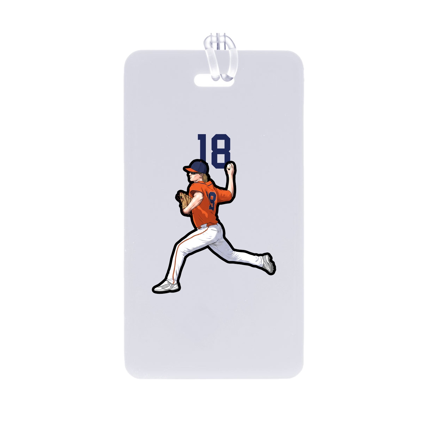 Bag Tag — Number Top in Classic