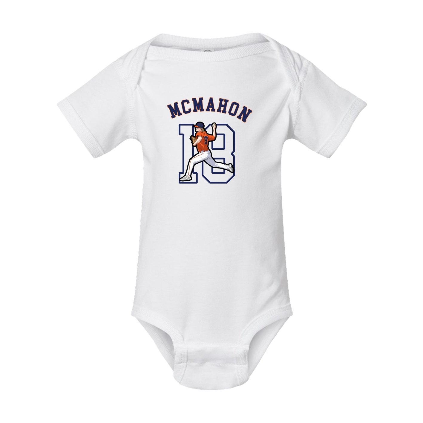 Baby Onesie — Shirsey Arch in White