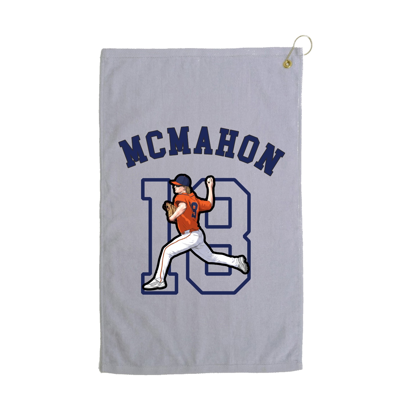 Golf Towel — Shirsey Arch in Grey