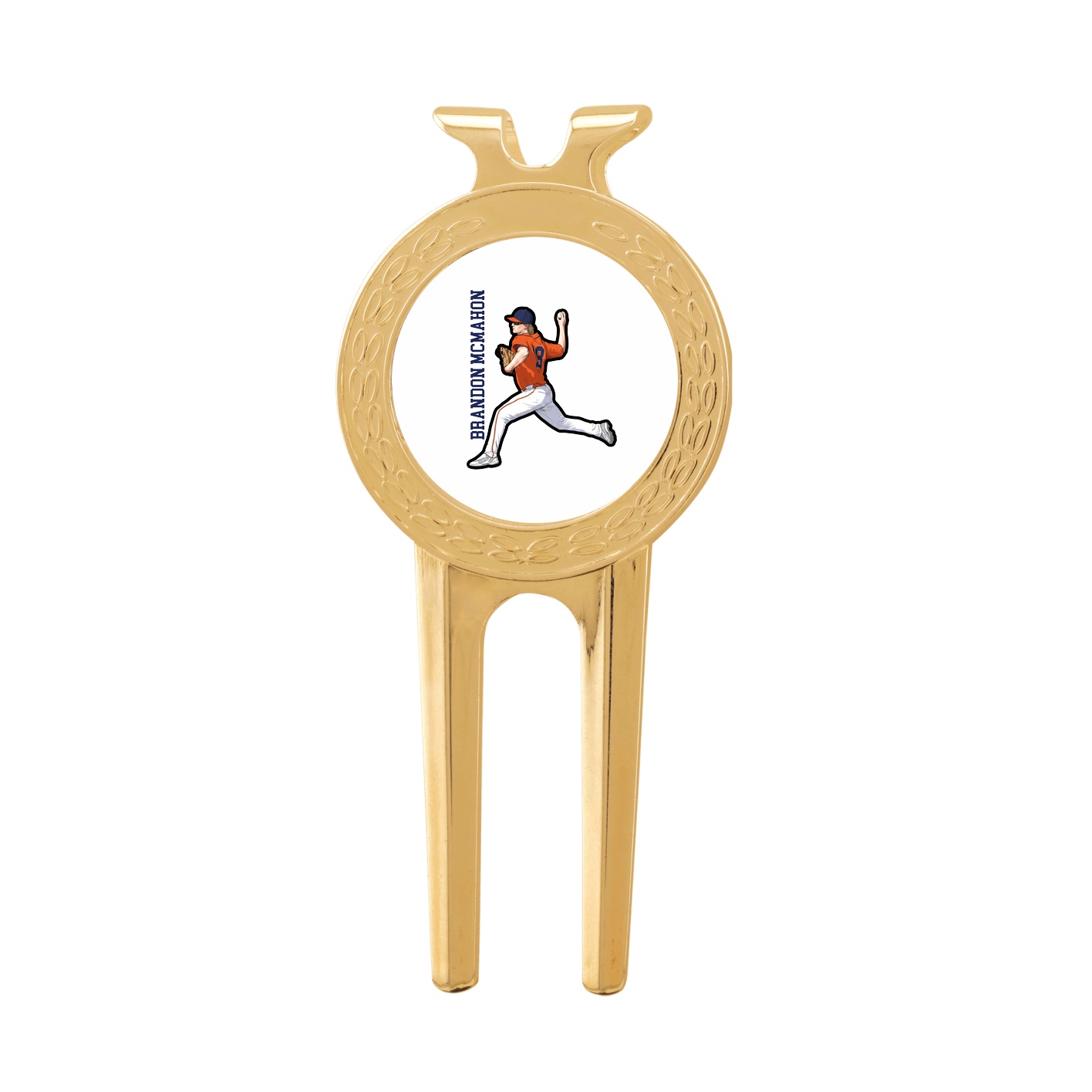 Divot Tool with Ball Marker — Name Vertical in Classic