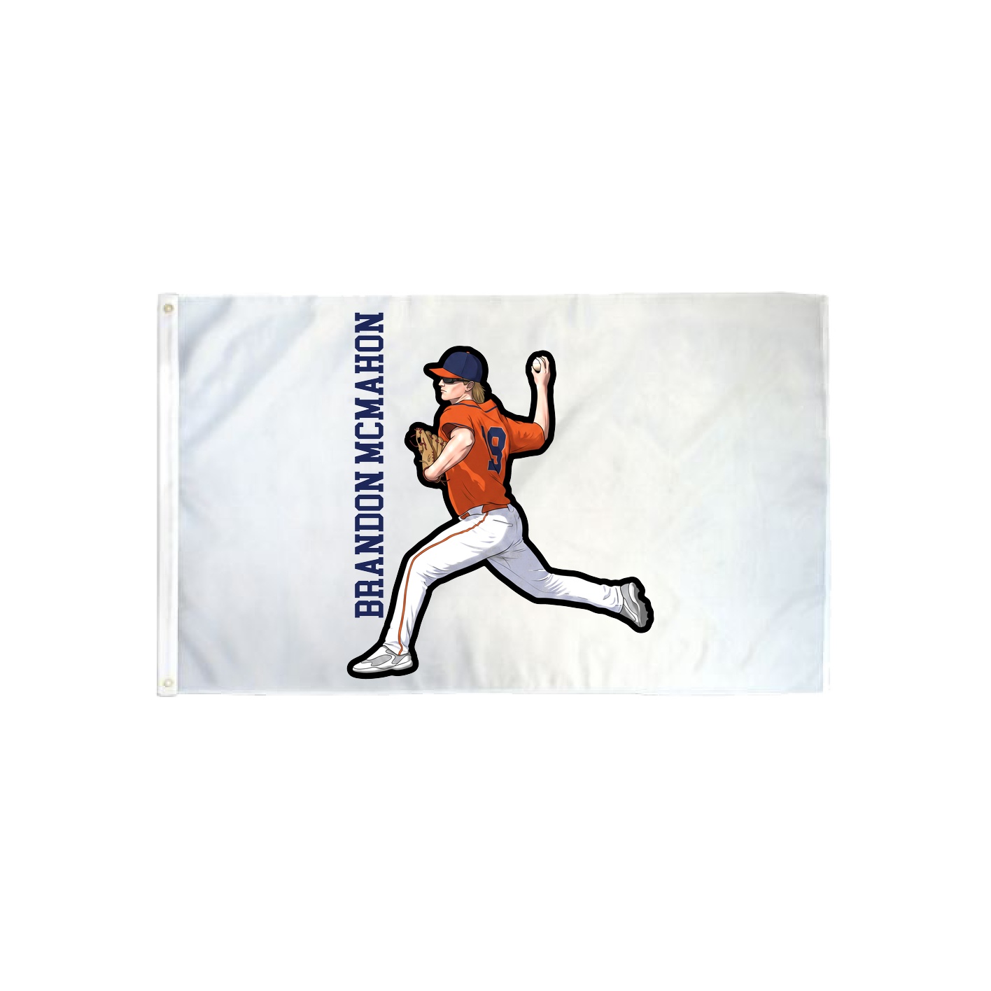 3x5 Flag — Name Vertical in Classic
