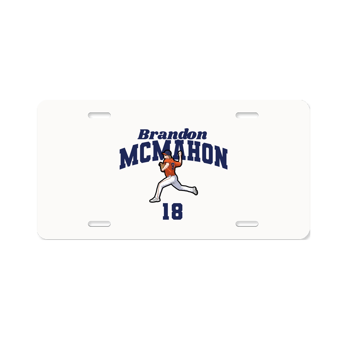License Plate — Signature Arch in Classic