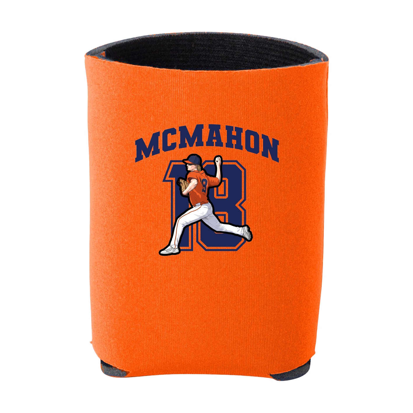 Can Holder — Number in Orange
