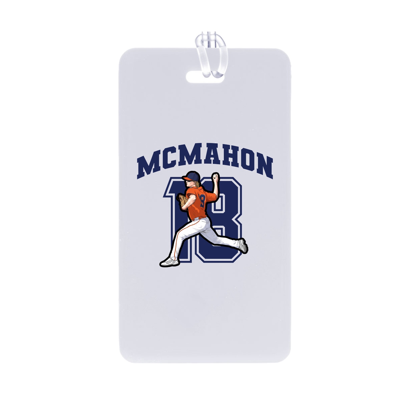 Bag Tag — Number in Classic