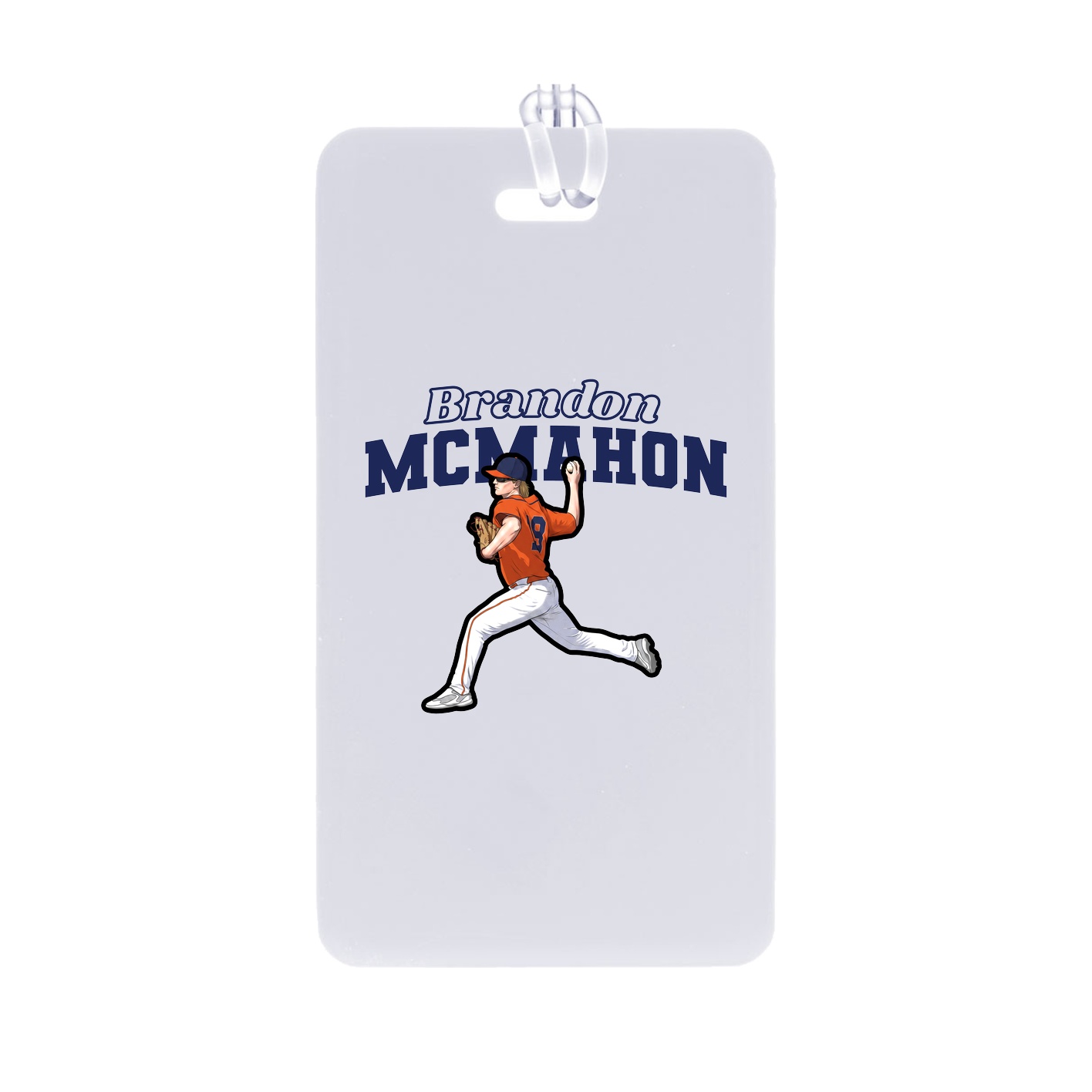 Bag Tag — Name Arch in Classic