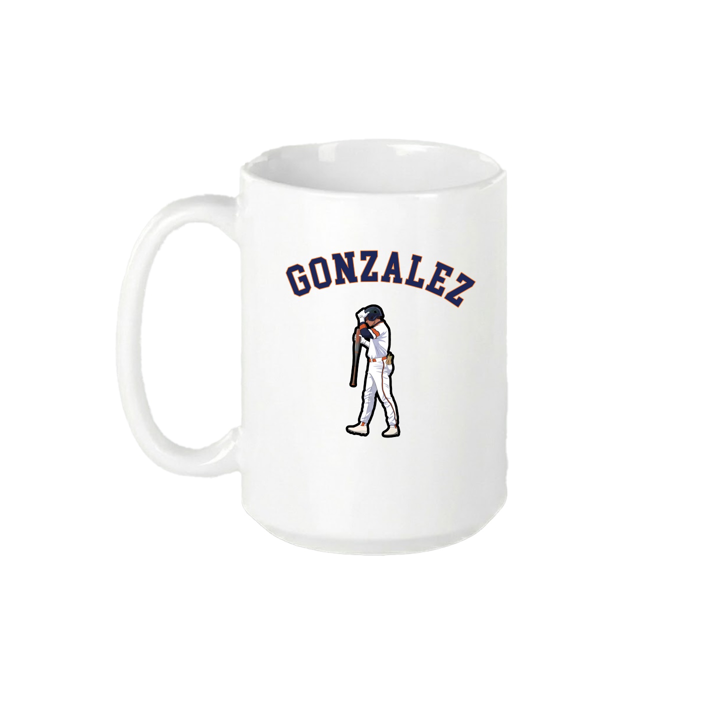 15oz Coffee Mug — Shirsey Arch in White