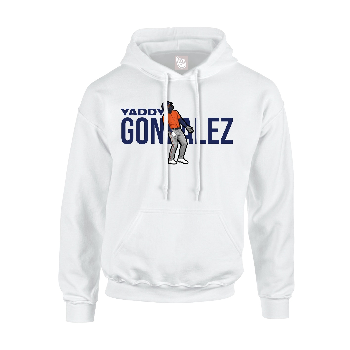 Hoodie — Player Name in White