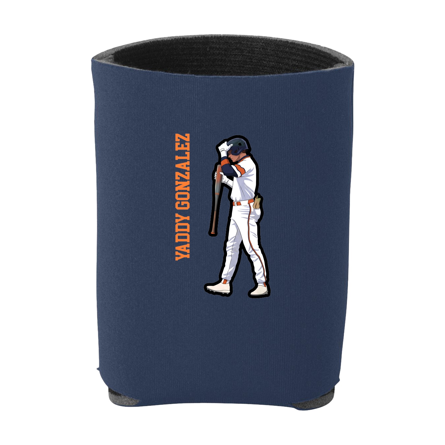 Can Holder — Name Vertical in Navy