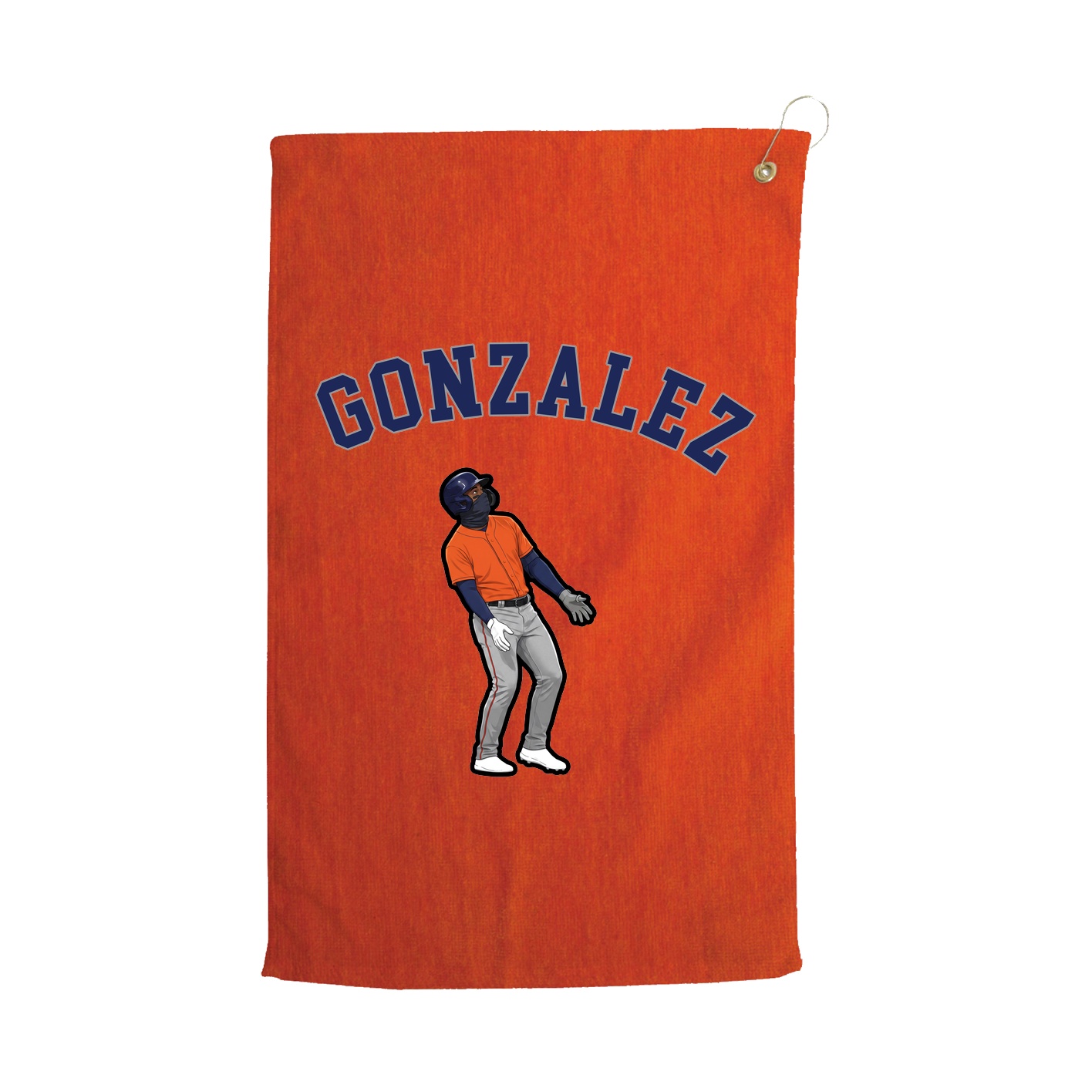 Golf Towel — Shirsey Arch in Orange