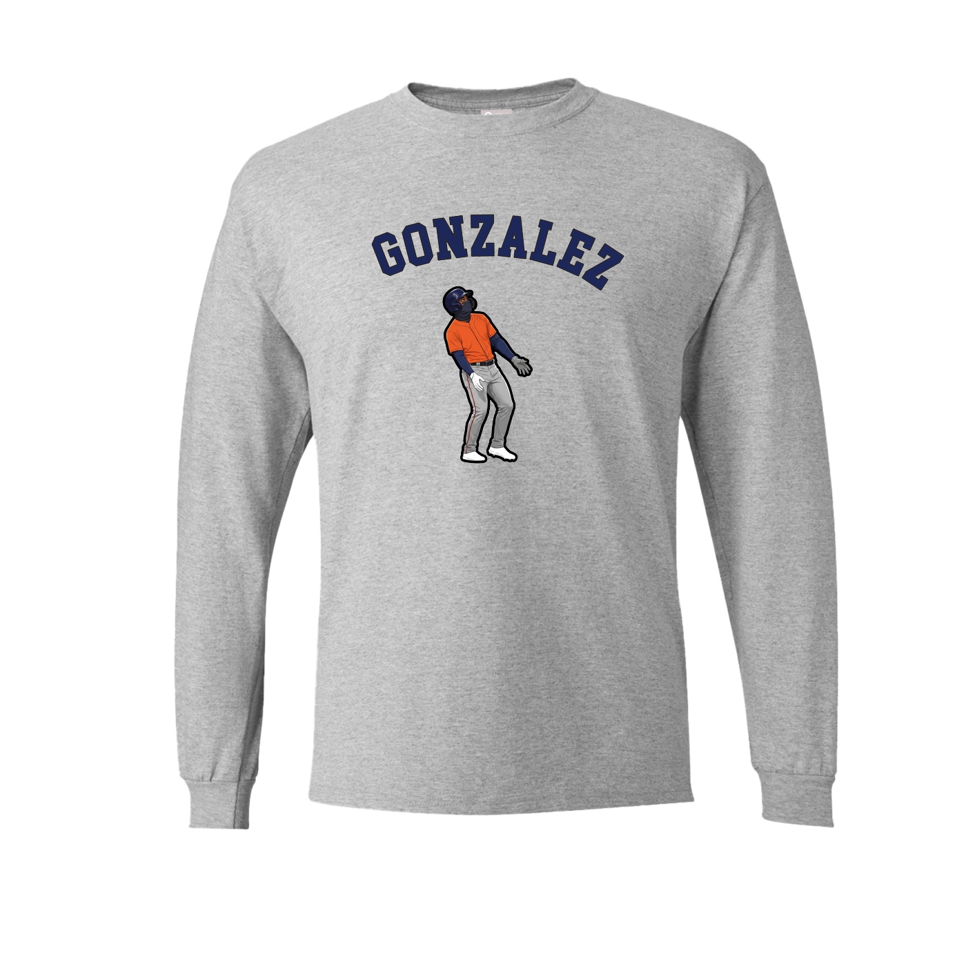 Long Sleeve Tee — Shirsey Arch in Grey