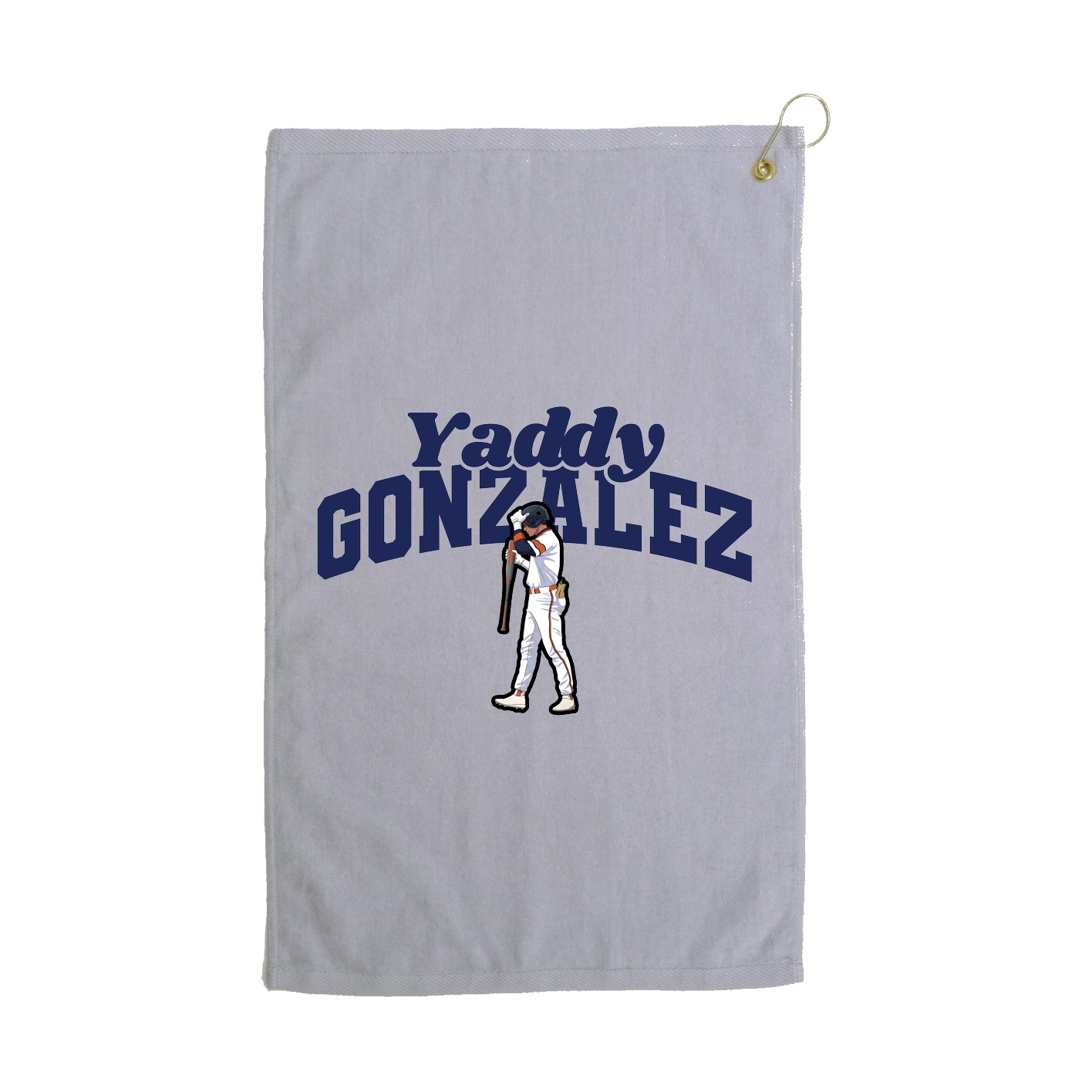 Golf Towel — Signature Arch in Grey