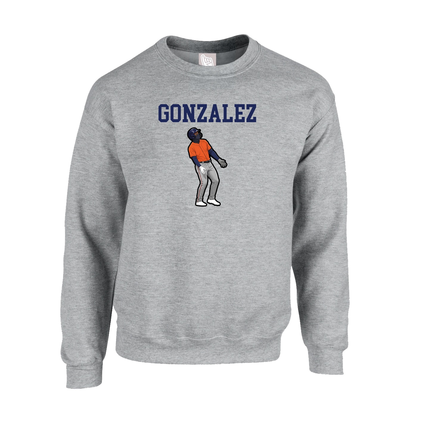 Fleece Crew — Shirsey in Grey
