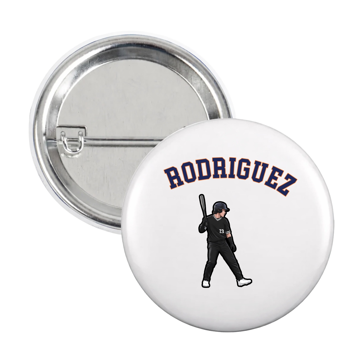 Game Day Button — Shirsey Arch in White