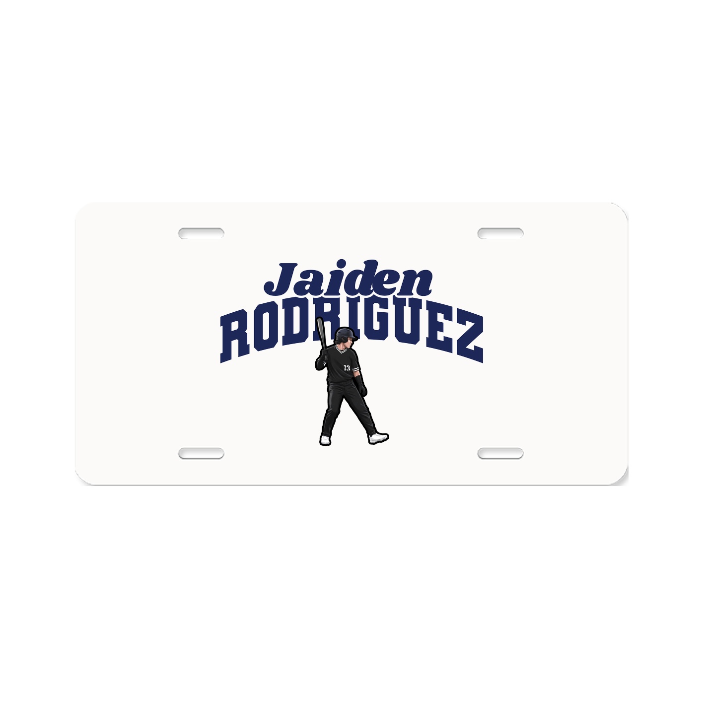 License Plate — Signature Arch in Classic