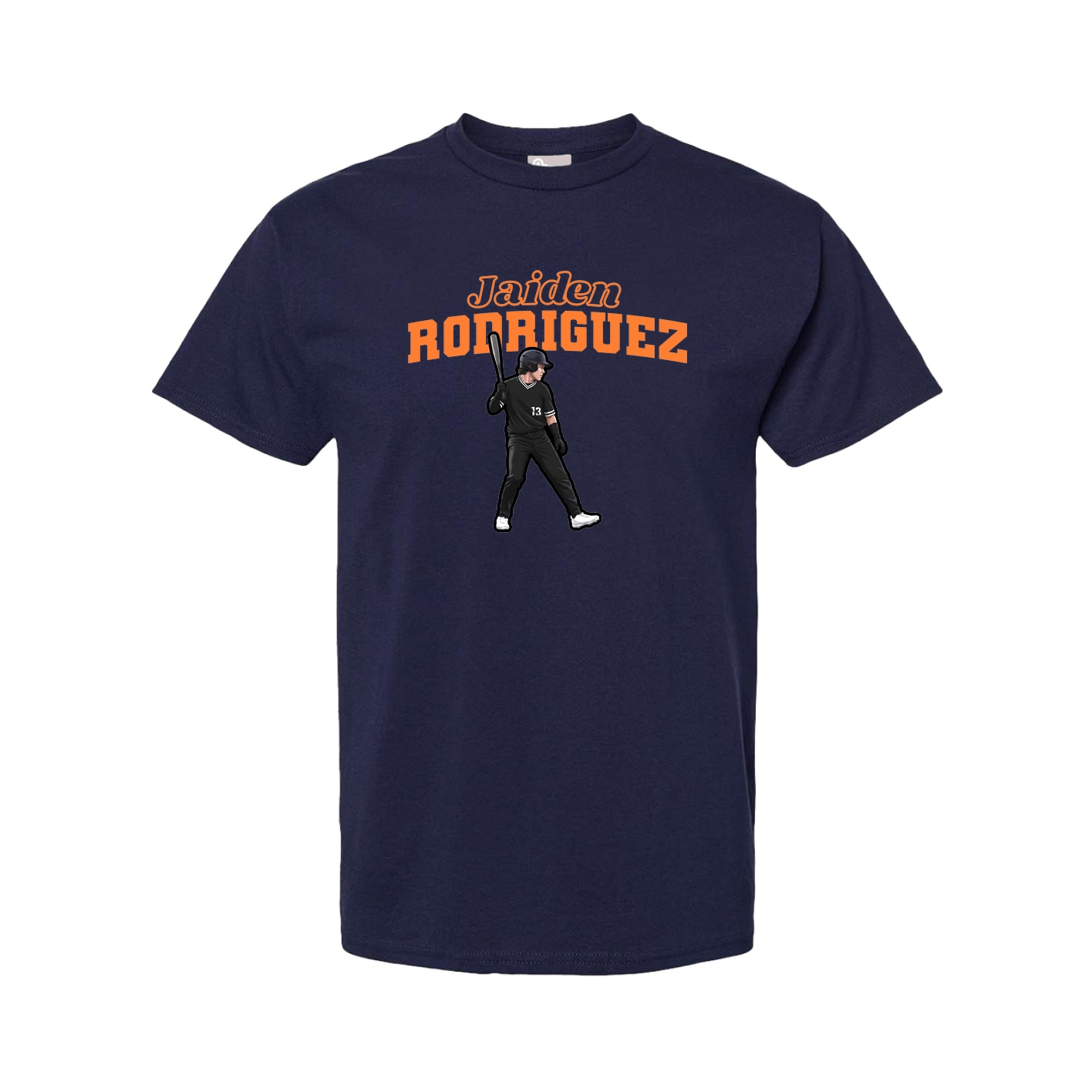 Tee — Name Arch in Navy