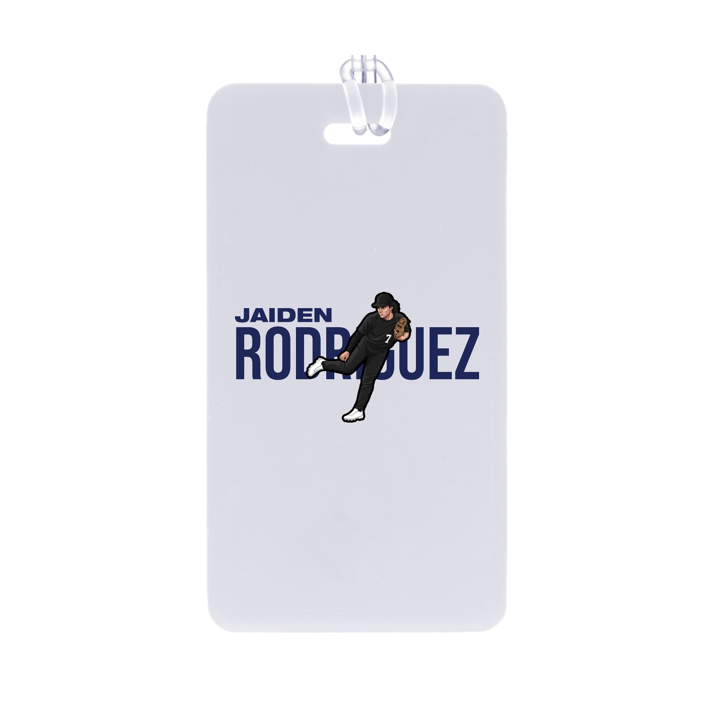 Bag Tag — Player Name in Classic