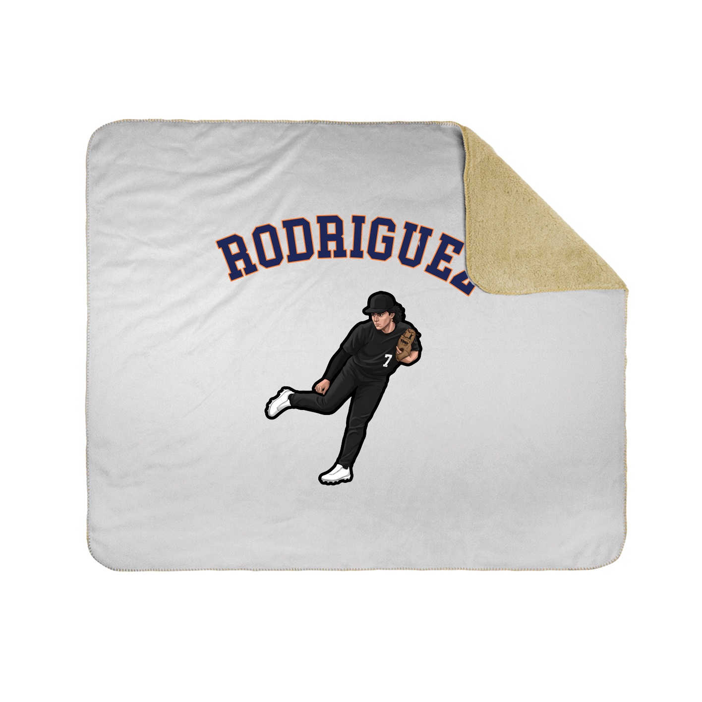 Throw Blanket — Shirsey Arch in White