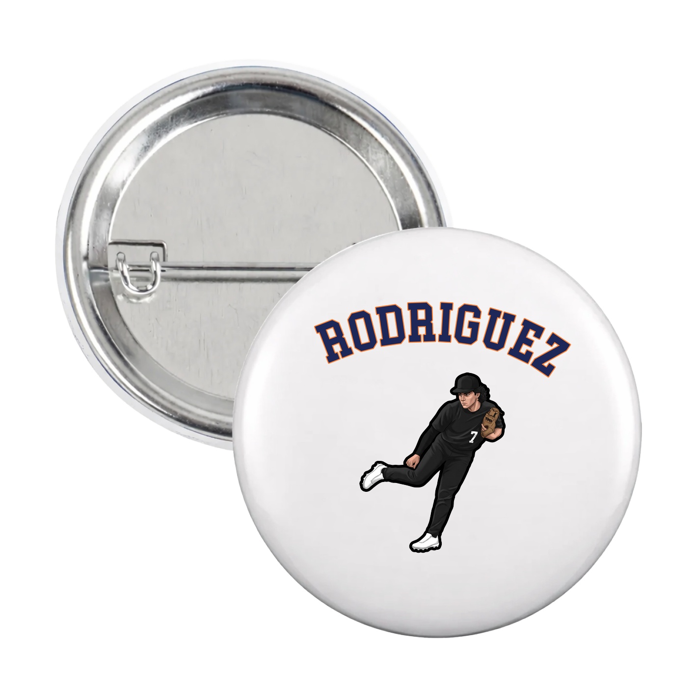 Game Day Button — Shirsey Arch in White