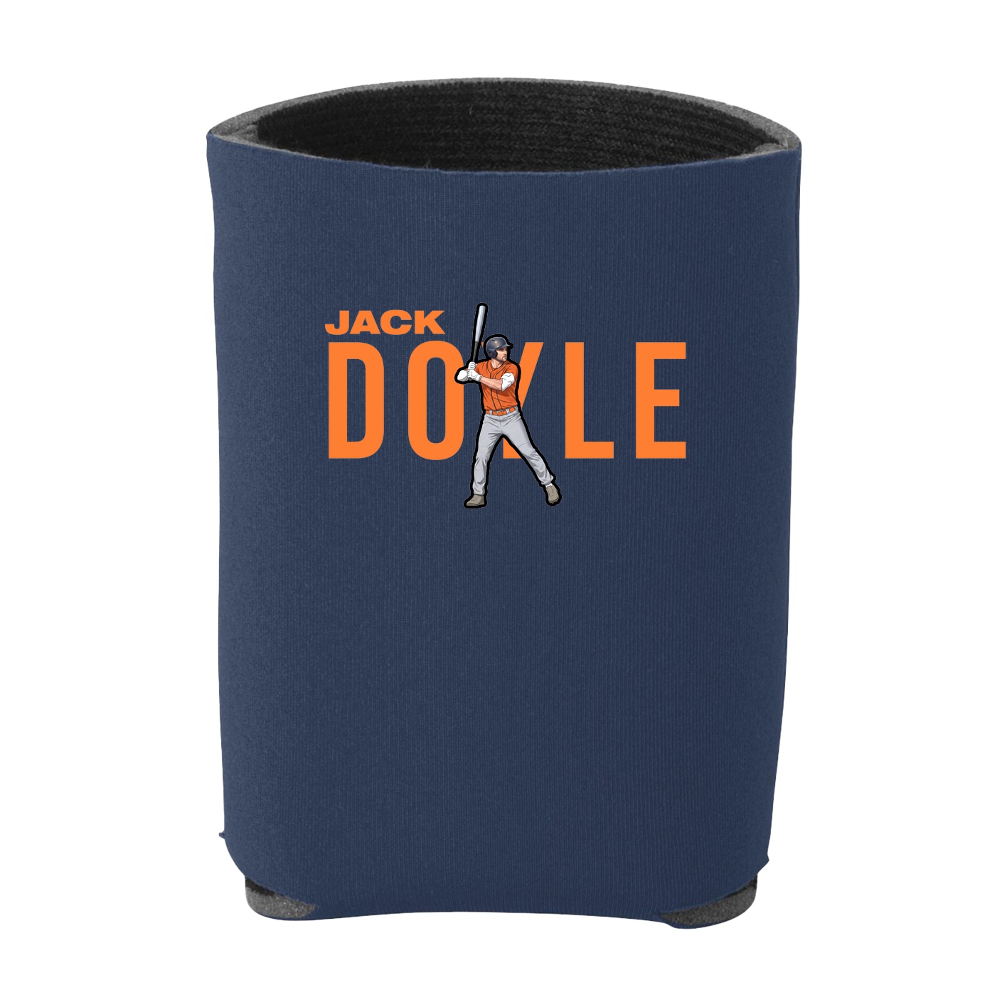 Can Holder — Player Name in Navy