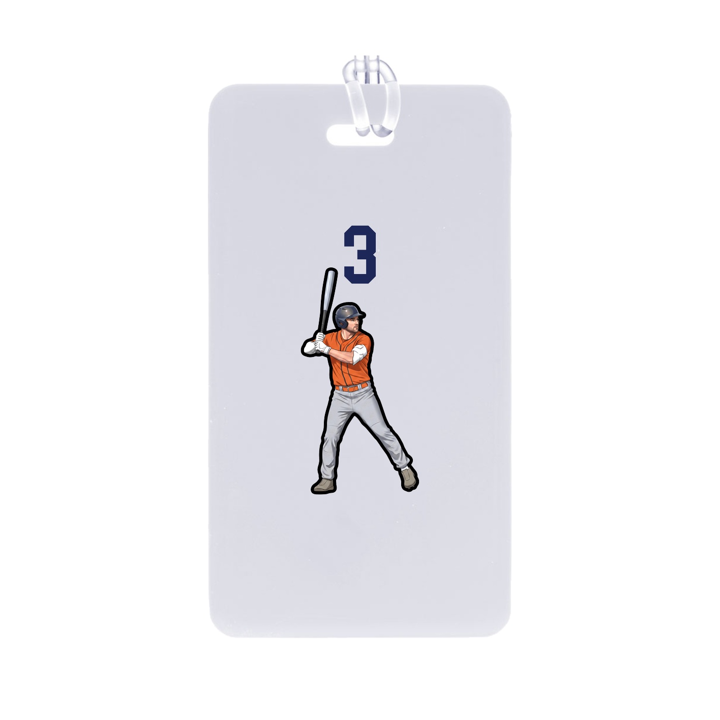 Bag Tag — Number Top in Classic